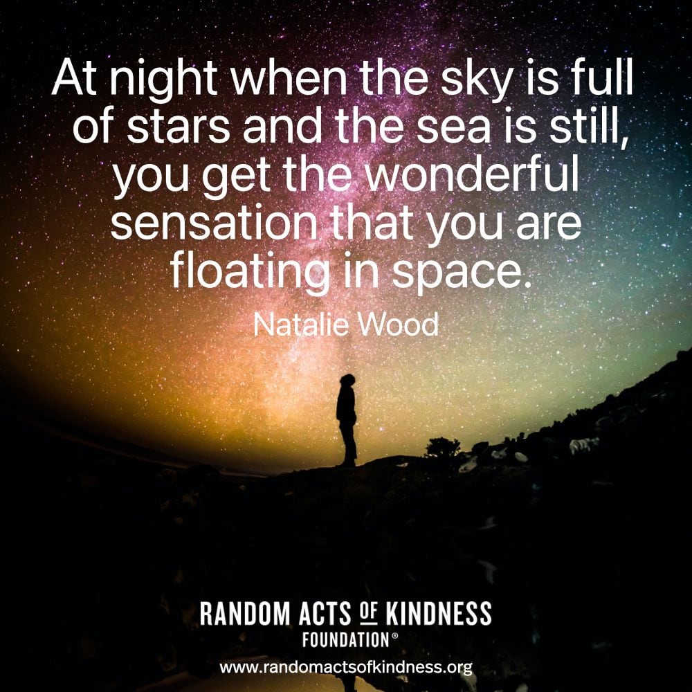 Tonight, look at the stars!