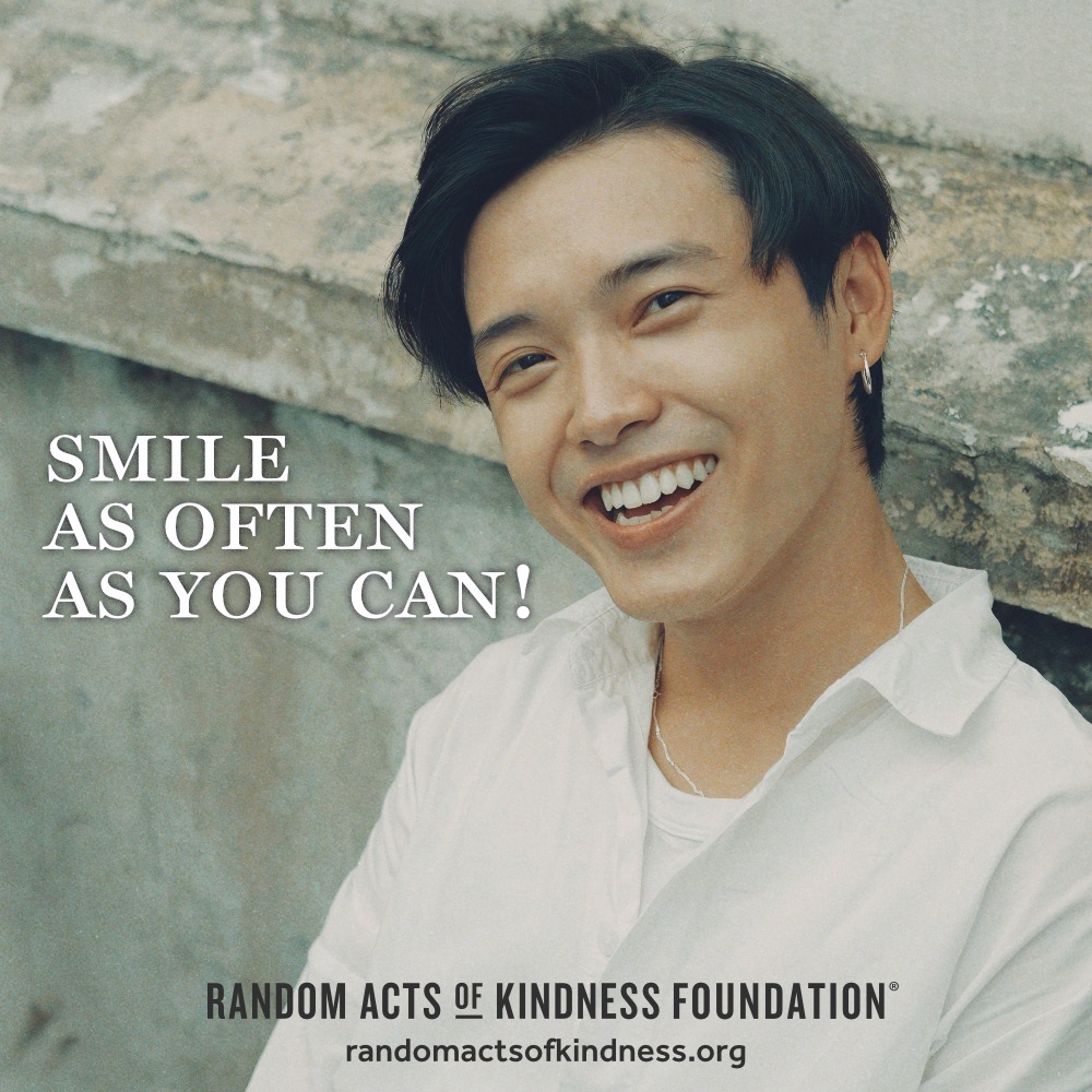 Smile as often as you can! —Brooke