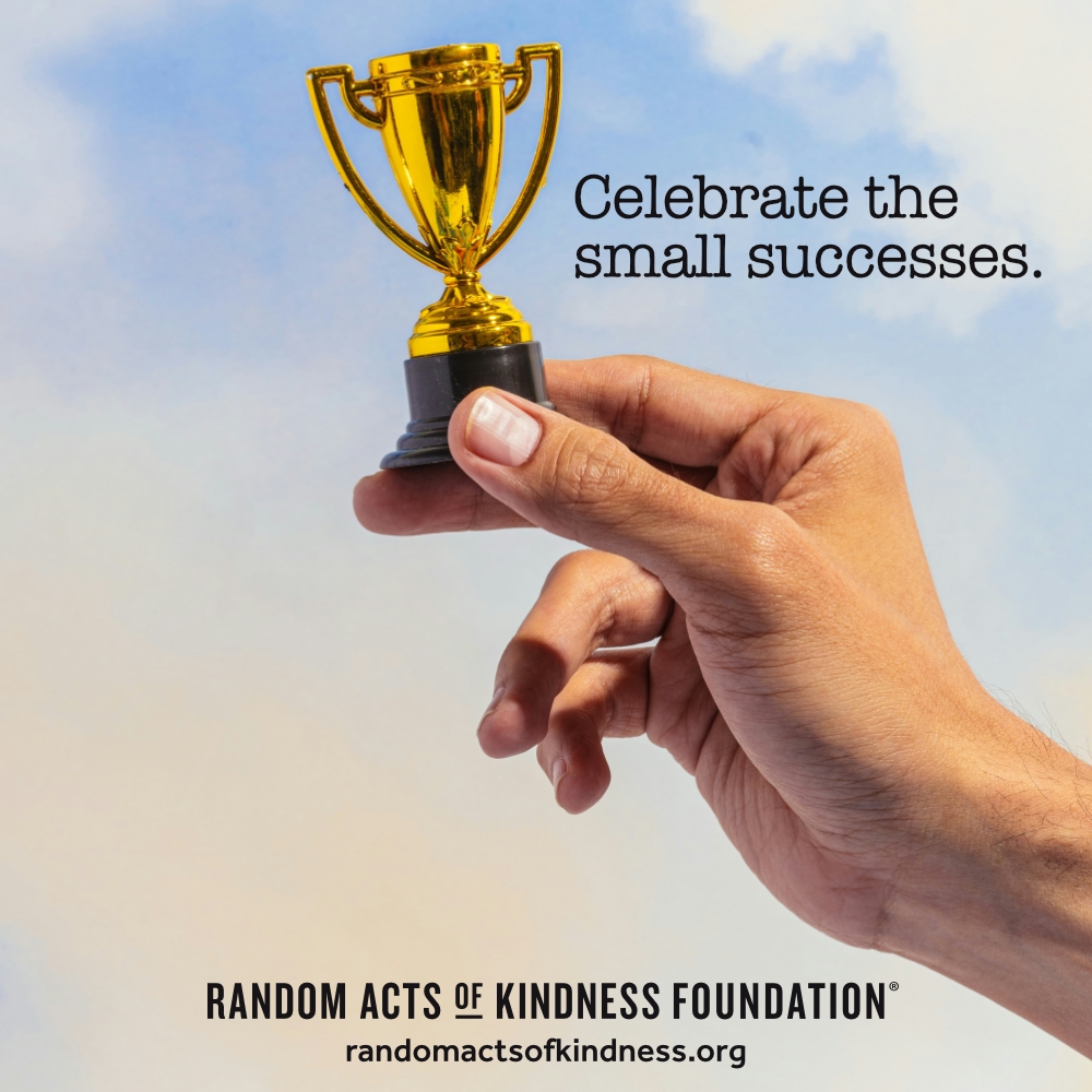 Celebrate the small successes. —Brooke