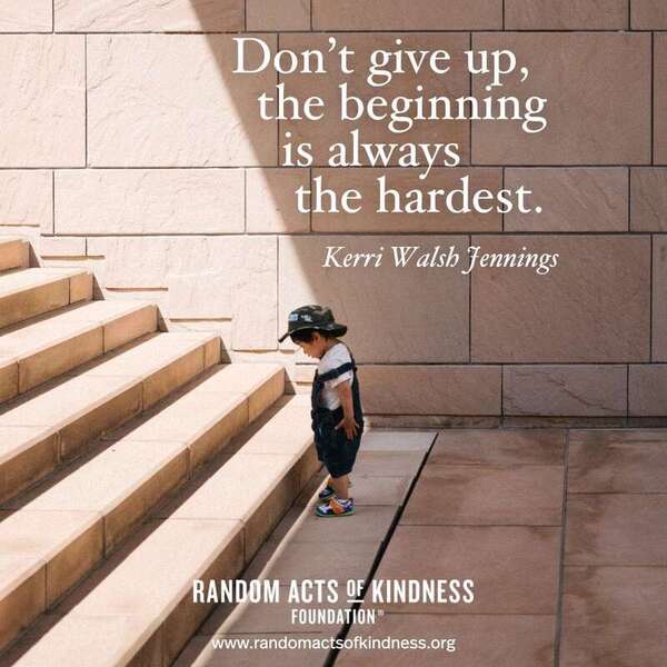 It can be difficult to start something new, but imagine where it could lead.